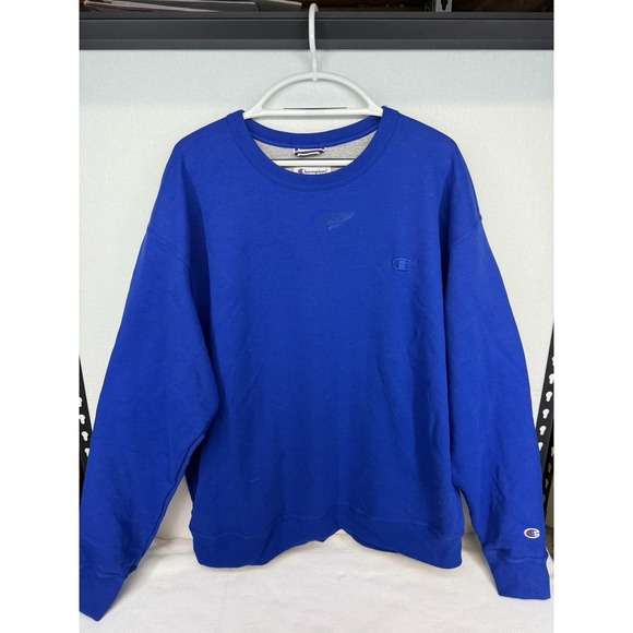 Champion Other - Champion Men's Royal Blue Powerblend Crewneck Sweatshirt Size 2XL